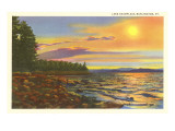 Buy Lake Champlain, Burlington, Vermont at AllPosters.com