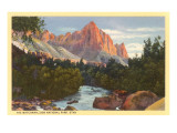 Watchman, Zion National Park, Utah Giclee Print