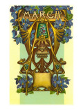 Buy Art Nouveau March, Aries at AllPosters.com