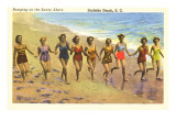 Buy Romping on the Beach, Surfside Beach, South Carolina at AllPosters.com