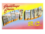 Greetings from Windy Hill, South Carolina