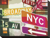 Broadway and Fifth Ave