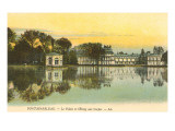 Carp Pond by Fontainebleau Palace, France