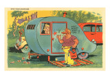 Buy Stop Knocking, Travel Humor, Cartoon at AllPosters.com