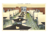 Interior, US Cafe, Retro Diner