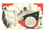 Queen Mary versus Niagara Falls