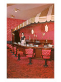 Interior, Retro Coffee Shop