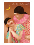 Be My Valentine? Pierrot and Pierrette