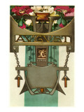 Buy Art Nouveau August, Virgo at AllPosters.com