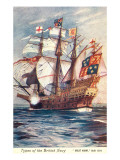 Buy Great Harry, British Galleon, 1514 at AllPosters.com