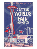 Space Needle, Seattle World's Fair Giclee Print