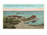 McKinley Beach, Yacht Club, Milwaukee, Wisconsin Giclee Print