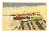 Aerial View of Surf Club, Virginia Beach, Virginia