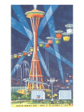 Space Needle, Seattle World's Fair Giclee Print