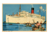 Cunard White Star Ocean Liner, Franconia
