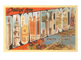 Greetings from Providence, Rhode Island