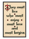 Enjoy, Love, Forgive