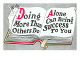 Doing More Than Others Do