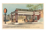 Buy Vintage Gas Station at AllPosters.com