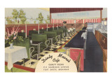 Interior, Dinty Moore's Cafe, Retro Diner