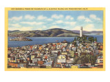 Coit Memorial Tower, Telegraph Hill, San Francisco, California