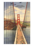 Golden Gate Bridge with Planes, San Francisco, California