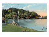 Snow Lake, Strawberry Hill, Golden Gate Park, San Francisco, California