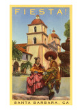 Poster for Fiesta Days, Santa Barbara, California