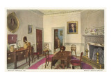 Family Dining Room, Mt. Vernon, Virginia Giclee Print