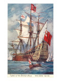 Royal Charles, British Navy Ship, 1672