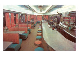 Buy Interior, Retro Diner at AllPosters.com
