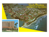 Aerial View of University of California at Santa Barbara