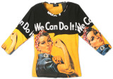 Women's:  Rosie the Riveter 'We Can Do It'