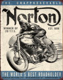 Norton - Winner Blechschild
