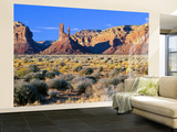 Pinnacles and Buttes in Valley of the Gods, Monument Valley, Utah, USA