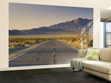 Avawatz Mountains over Silurian Valley in Mojave Desert from Highway 127