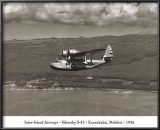 Inter-Island Airways, Sikorsky S-43, Kaunakakai, Molokai, Hawaii, 1936