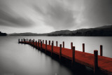 Wooden Landing Jetty-Red