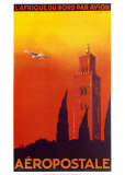 Aeropostale Afrique du Nord Art Print