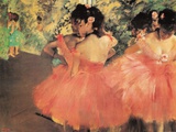 Ballerina in Red Art Print