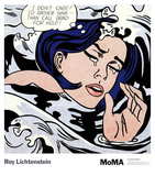 Drowning Girl - Art Print