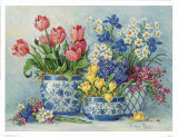 Spring Garden in Blue I