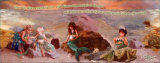 Upon the Shore a Mermaid Fair