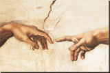 Buy Creation of Adam (detail) at AllPosters.com