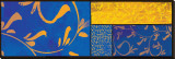 Buy Gold Blue Canvas at AllPosters.com