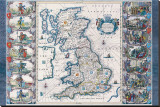 Antique Map, Britannia, Ca. 1646