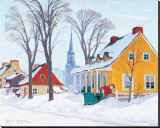 Winter Morning in Baie-St-Paul