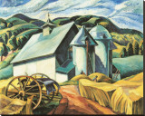 Buy The White Barn, Eastern Townships at AllPosters.com