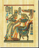 Tutankhamun with His Queen