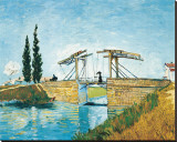 The Langlois Drawbridge Stretched Canvas Print